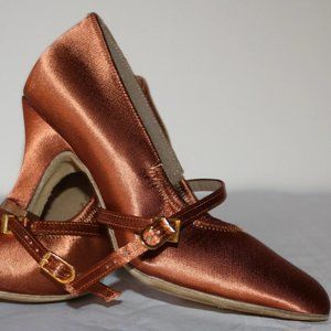 New! KSM Classic Women's Ballroom Shoe with Detachable Strap